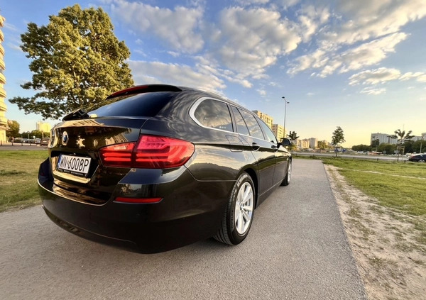 warszawa BMW Seria 5 cena 72000 przebieg: 227707, rok produkcji 2015 z Warszawa